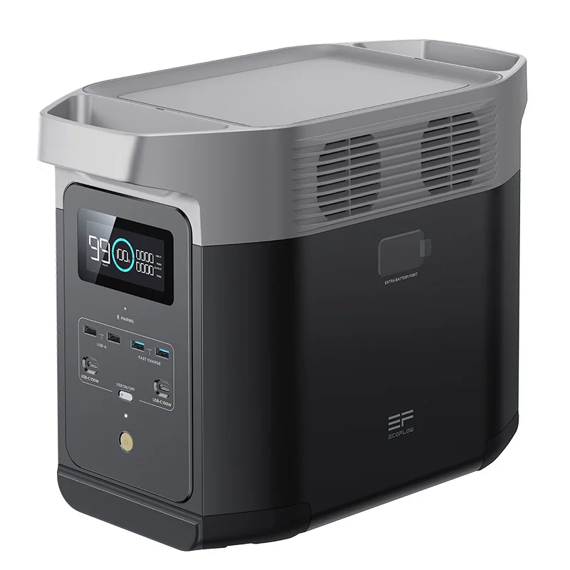 ECOFlow   2 1800W Rechargeable Por   Power Station for Camping     Backup Por   Power Distribution Equipment