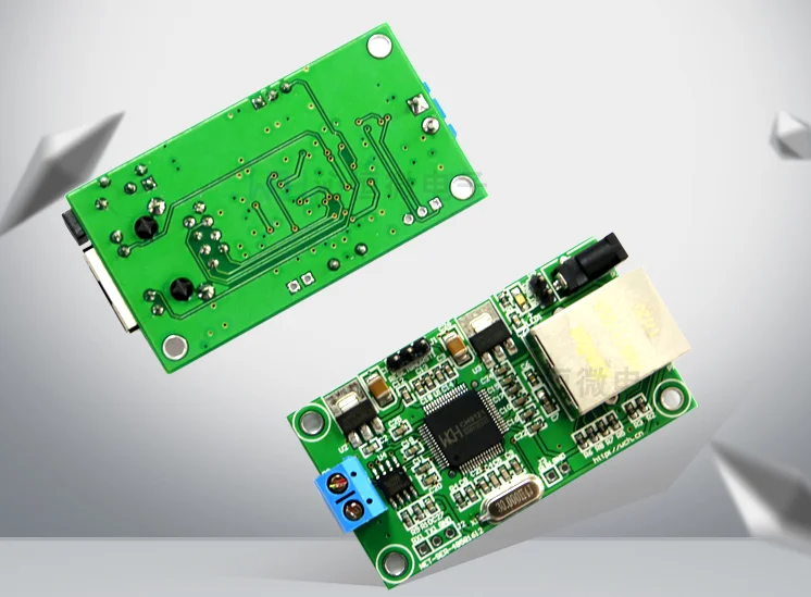 CH9121 Ethernet zu RS485 RS232 Serielle Schnittstelle transparentes Übertragungsmodul Unterstützung 10/100M, MDIX Line Auto-Switching – Detail 5