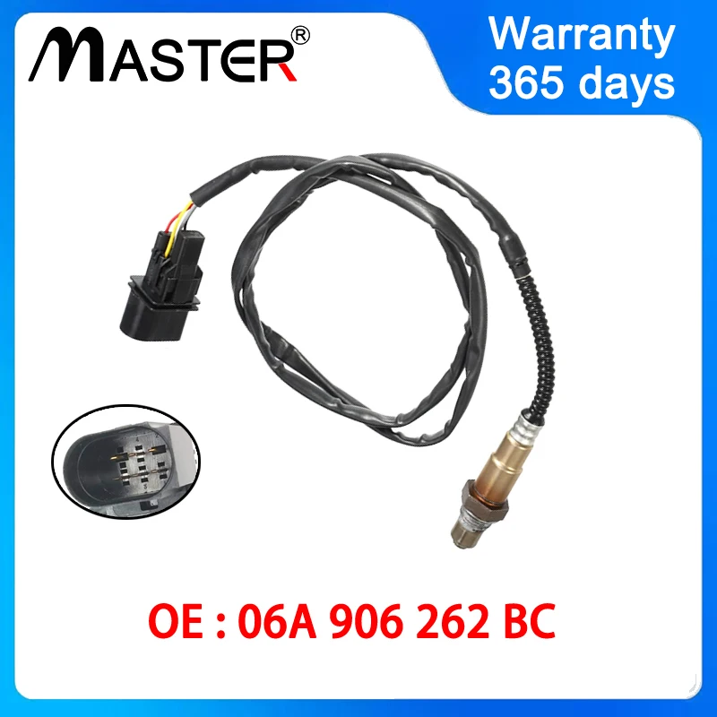 O2 Oxygen Sensor 06A906262BC 1K0998262D for Skoda 99-05 Audi A4 Quattro 1.8L VW Passat Jetta 2.0L 06A 906 262 BC