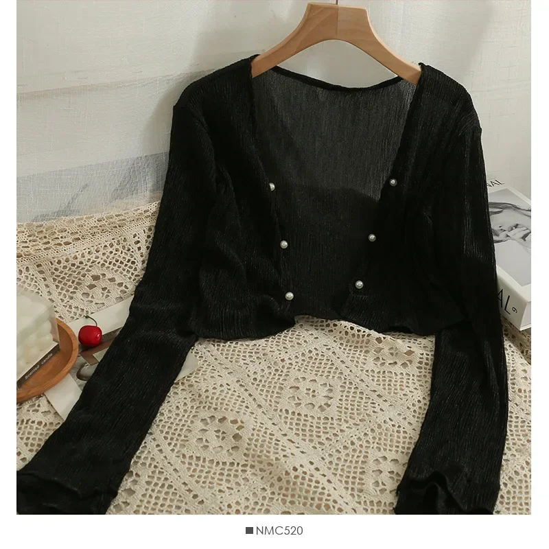 Thumbnail 3 - #29 Latest Button Front Knit Cardigans Offers