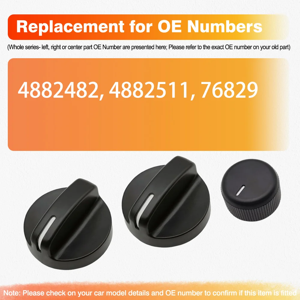 A/C مقبض سخان التحكم في المناخ منفاخ مروحة مقبض التبديل ل دودج رام 1500 2500 كرايسلر كونكورد متداخل 1994-1997