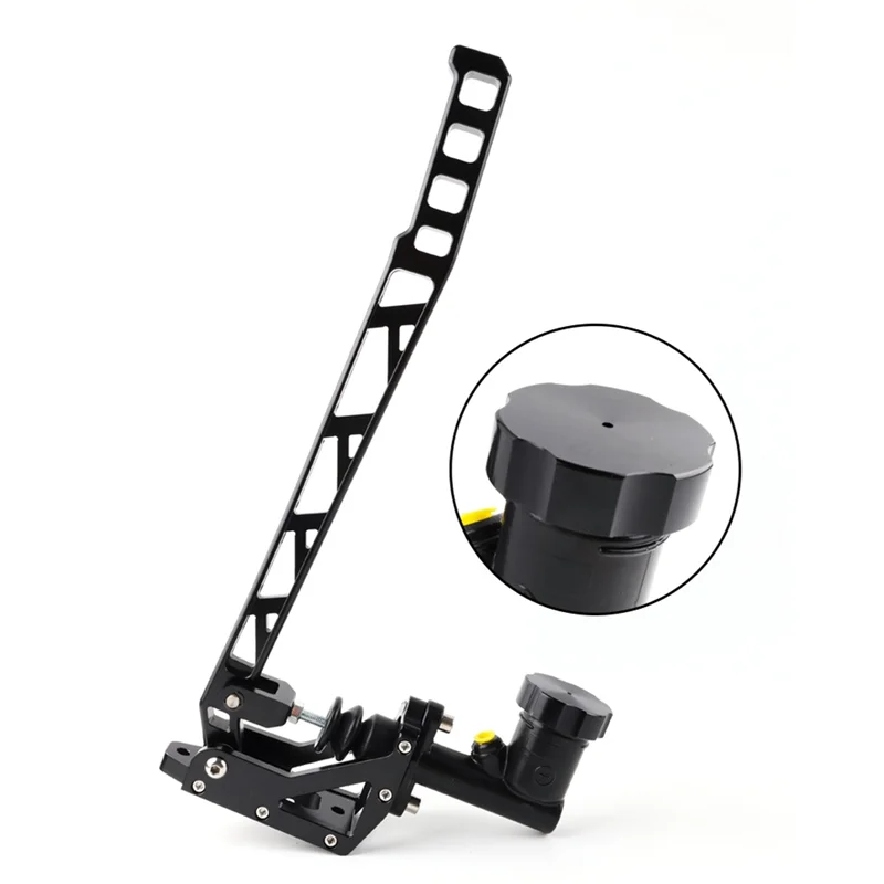 

Racing Car Hydraulic Drift Hydro E-Brake E Brake Racing Handbrake Long Arm Lever Park Brake Replacement Accessories Black-AU62