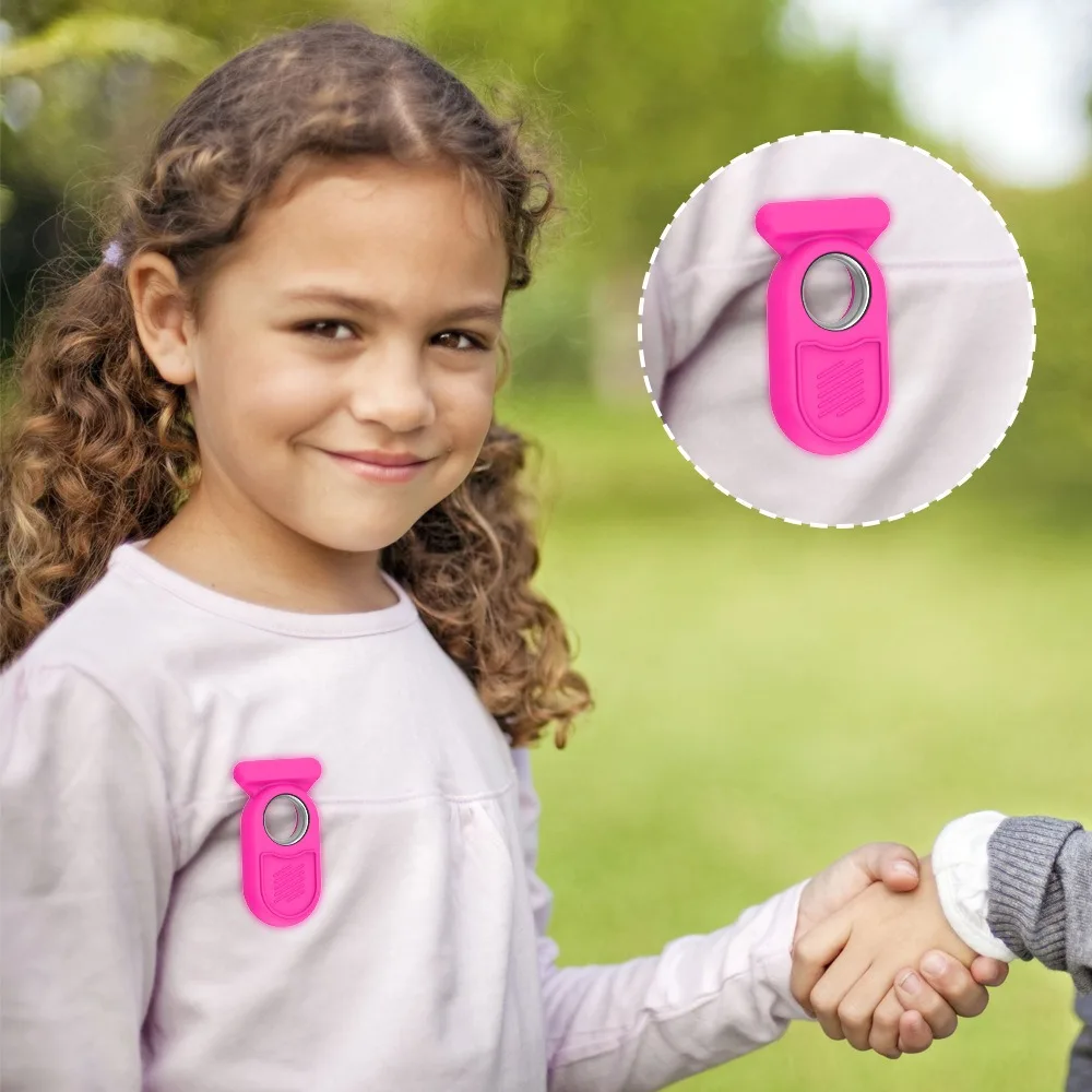 حافظة تعقب سيليكون مع غطاء واقي دبوس غير مرئي ، حامل ناعم ، علامة سامسونج غالاكسي الذكية 2 ، جديد