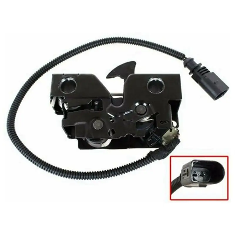 A56P-Engine Bonnet Hood Lower Lock Latch Microswitch Cable For VW Golf GTI MK7 MKVII 5G0953236 5G1823509C 5E0823509