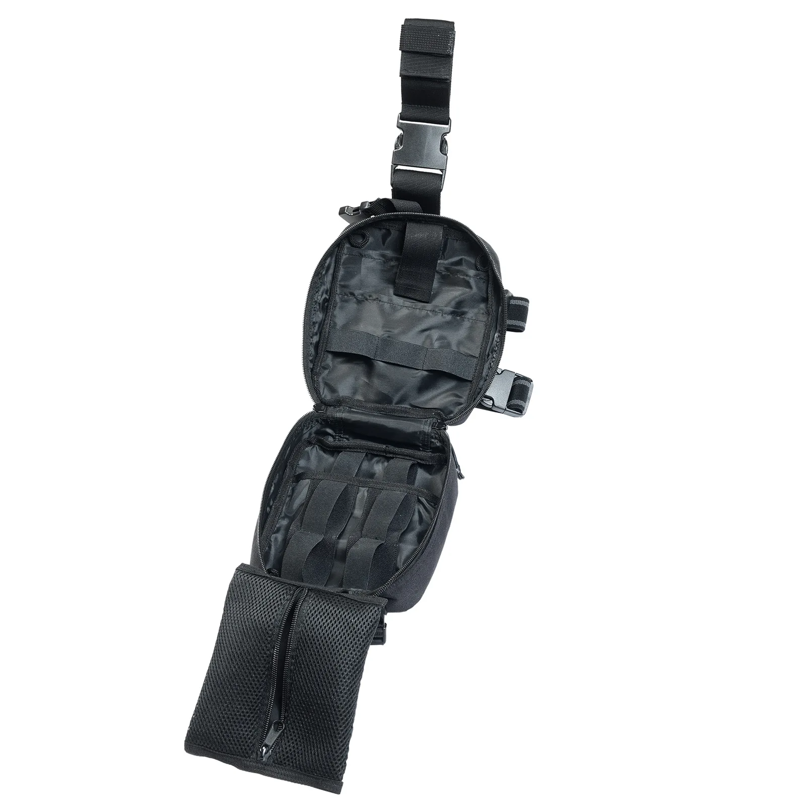 عالية الجودة الصيد الحقيبة التكتيكية قطرة الساق حقيبة أدوات الصيد في الهواء الطلق تخزين حقيبة مقاومة للماء #6