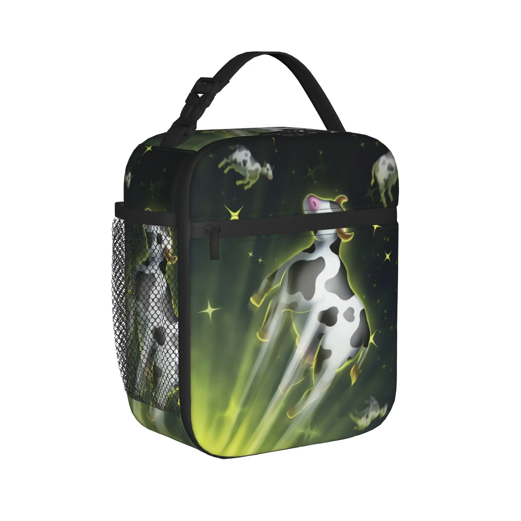 Wobblys Life Gaming Funny Lunch Bag  Picnic Lunch Box For Women Casual Print Thermal Tote Handbags Oxford Portable Cooler Bag