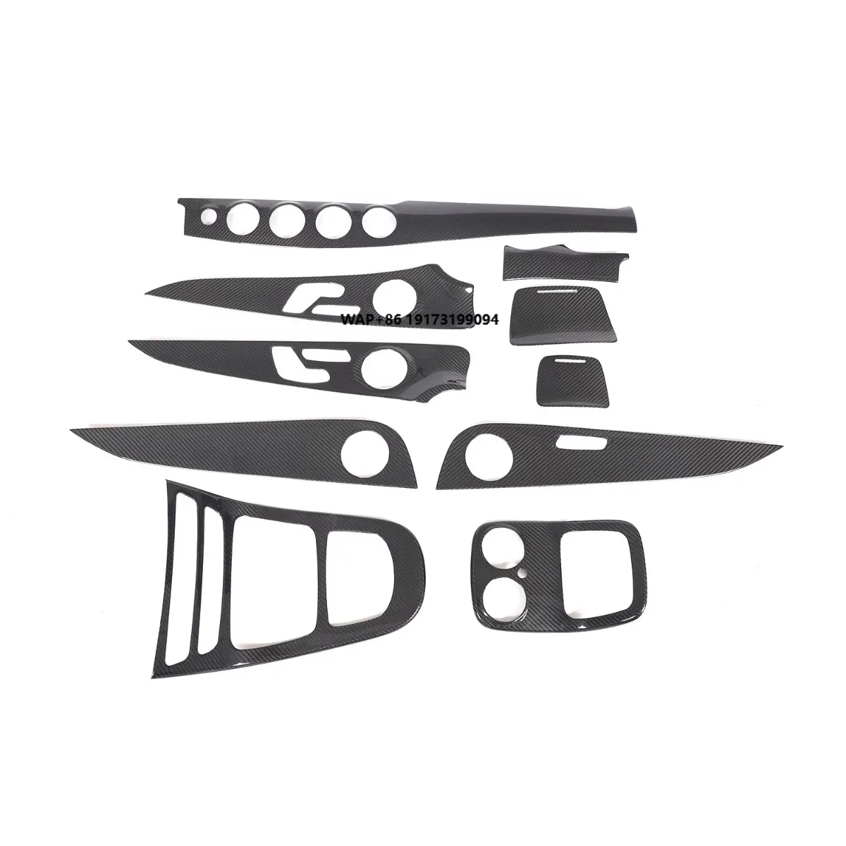 

Внутренние накладки Dry Carbon W213 для MercedesBenz E300 E350 E450 E43 A-MG Sport Sedan 4-дверные 2020 2021