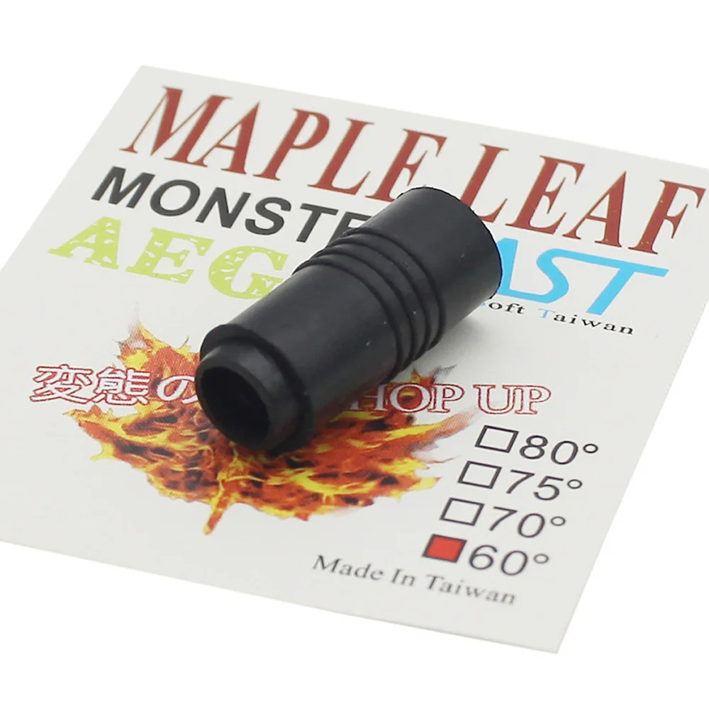 Daun Maple 60 Derajat Silikon AEG Hop Up Bucking Karet Cocok untuk AEG Series Aksesori Berburu