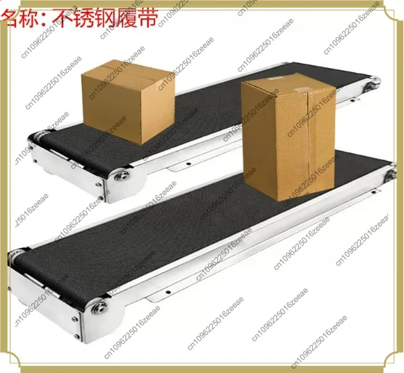 Stainless steel automatic conveyor belt micro automation 460mm