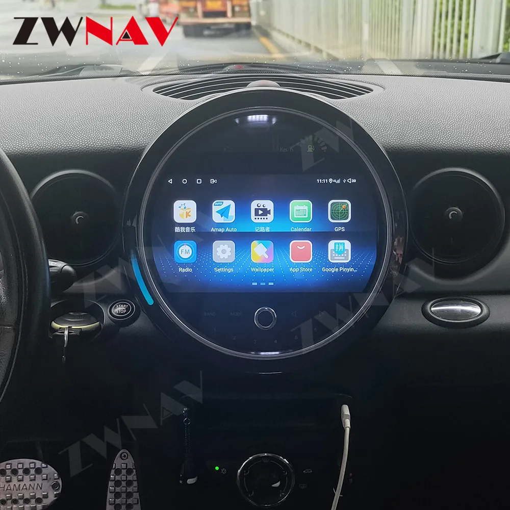 Android 14 Multimedia Player Wireless Carplay 9 Inch Touch Screen Car Radio For BMW Mini 2007-2013 GPS Navigation Head Unit Auto