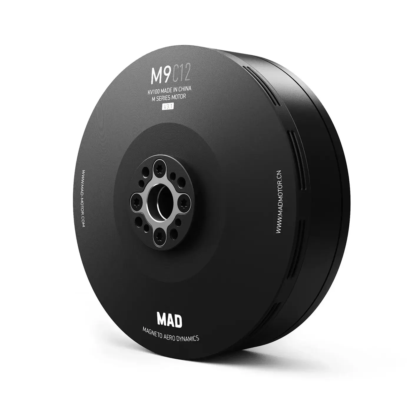 

MAD Components M9C12 IPE V3.1 reliable brushless motor for heavy hexacopters, octocopters, and drones used in applications