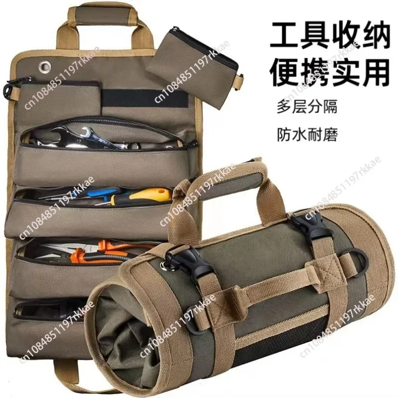 1PC Canvas Kit New Portable Electrician and Carpenter Automobile Repair and Repair Tool Storage Bag