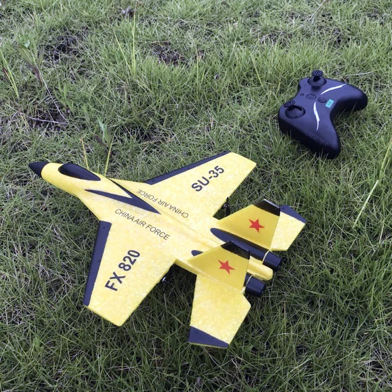 KaKBeir Plane Hand Throwing foam drone SU35 RC airplane model Fixed wing toy aviones a control remoto juguete toys for boys