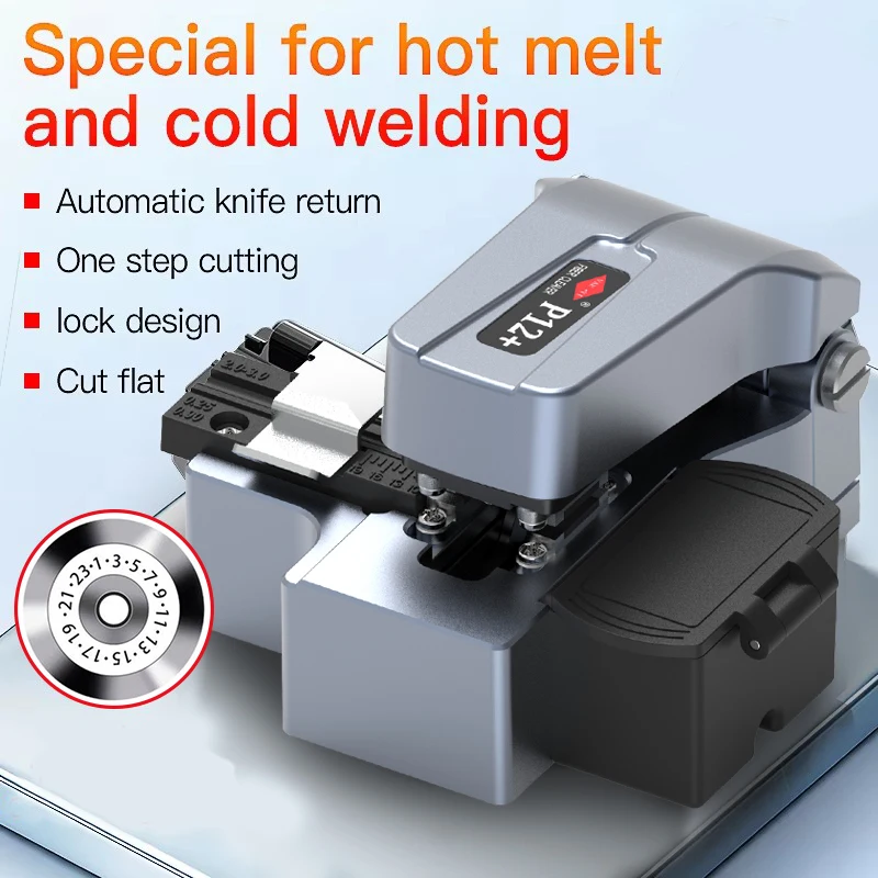 VAEYI One-step Fully Automatic High Precision Fiber Optic Cleaver Optical Fiber Fusion Splicer Cutting Knife FTTH Tool