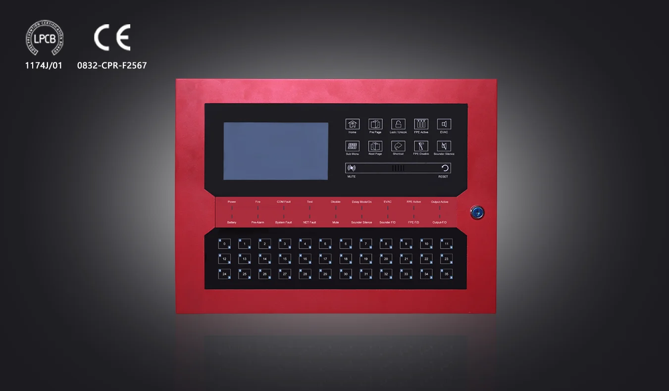 Short circuit protection safety control panel