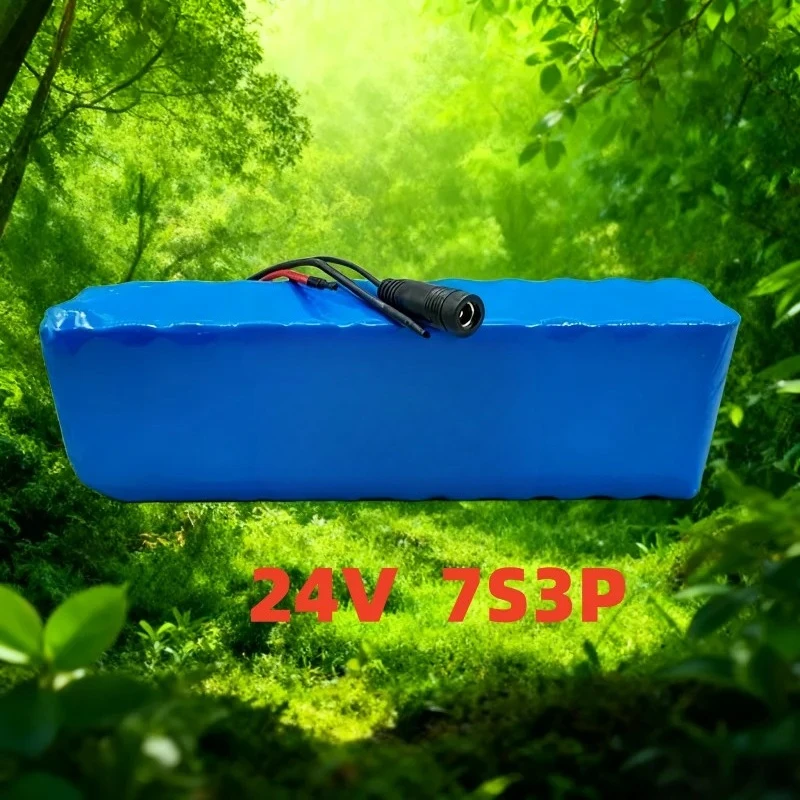 

Safe Fast Charging 24V 10Ah 7S3P Li-ion Battery Pack with Protection Circuit & Charger for E-Scooter Overcharge Prevention