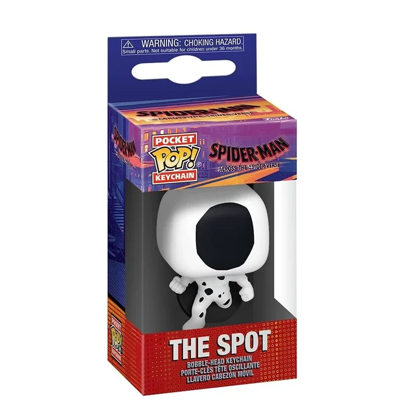 FUNKO POP Spider-Man the Spot Spider-GWEN GREEN GOBLIN ZOMBIE HUNTER SPIDEY Peter Parker Mysterio Keychain Vinyl Figure Toys view 6