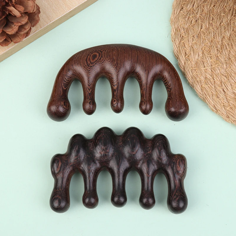 كارتون الخشب فروة الرأس تدليك العين جواشا تدليك الجسم تجميل متعدد الوظائف ميريديان مشط العناية بالجسم