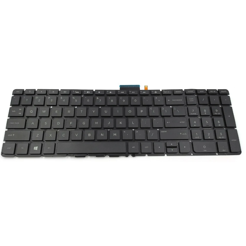 New Laptop Keyboard for HP Pavilion 15-AB093TX 15-AB100 15-AB103TX 15-AB110NR 15-AB112TX 15-AB121DX Series US Backlit