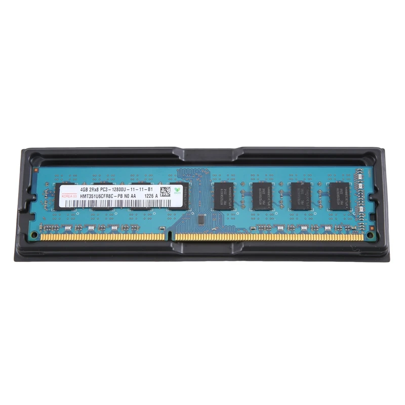 2X for DDR3 4GB RAM Memory PC3 12800 1600Mhz 1.5V 2RX8 Dimm 16 IC 240Pins Only for Memory