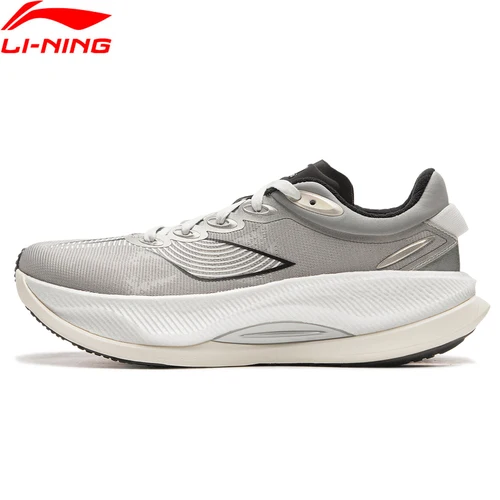 Li-Ning 남성용 YUEYING 4 프로 쿠션 러닝화, 클라우드 플러스, 안정적인 지지대, 미끄럼 방지, 통기성 운동화, ARHU013 