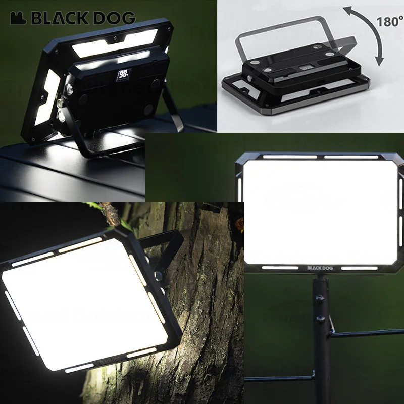 BLACKDOG Multi-function Camping Light Ultralong Battery Life Outdoor Lamp IP44 Camping Accessories Multifunctional Tool Lantern