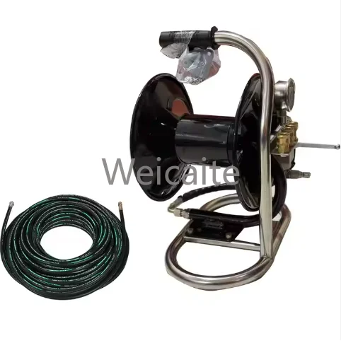 Tragbarer Schlauch auf roller mit leicht zu gleitenden Rädern und großer Kapazität für eine effiziente Garten pflege