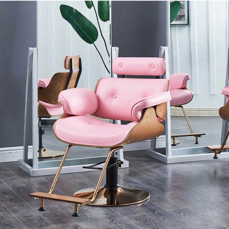 

Beauty Salon Reclining Chair Shampoo Hair Makeup Barber Rotating Chairs Hairdressing Chaise Coiffure Hair Stylist Furniture