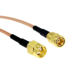 SMA Male Plug to SMB Female Straight Jumper Cable RG316 15cm/30cm/50cm/100cm Wholesale NEW For Wifi Wireless