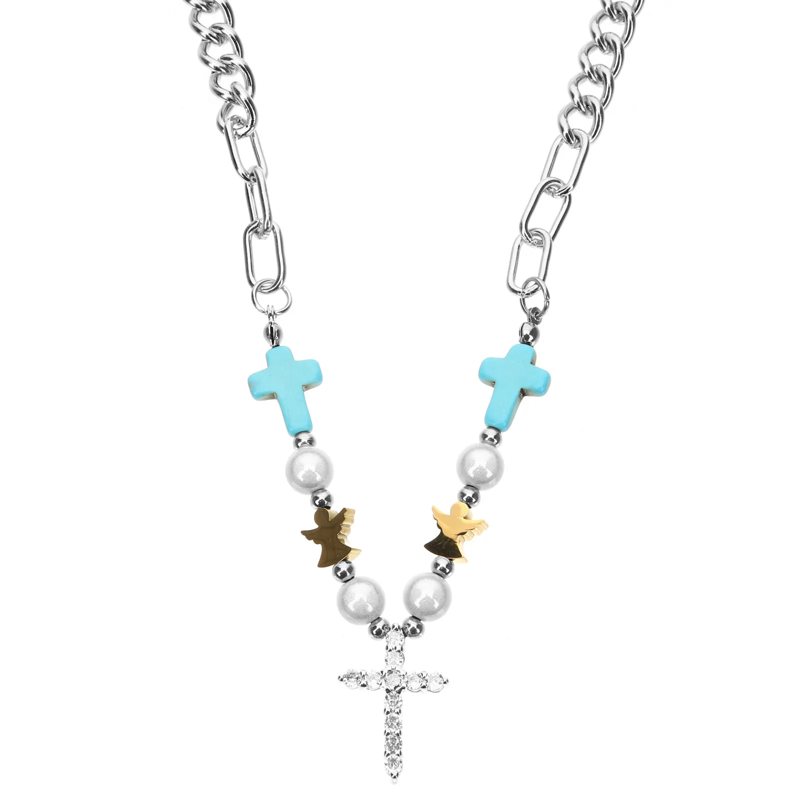 

Stylish Necklace For Women Trendy Clavicle Chain Vintage Neck Jewelry Exquisite Craftsmanship Fashionable Daily Wear Party