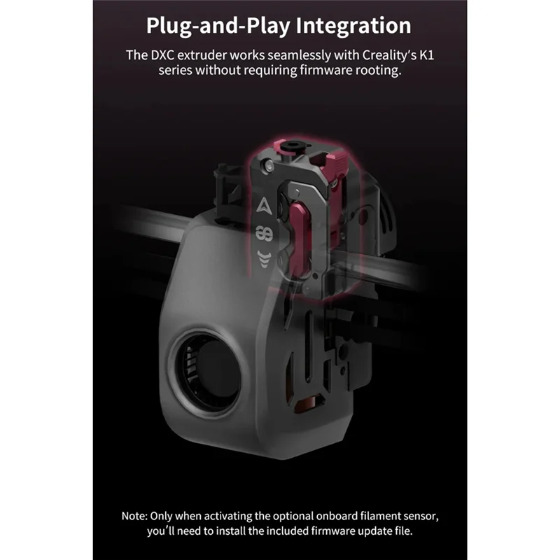 CREALITY K1 K1C K1 Max 3D 프린터 부품 업그레이드 키트 Phaetus DXC 압출기 (모터 방열판 액세서리 포함)