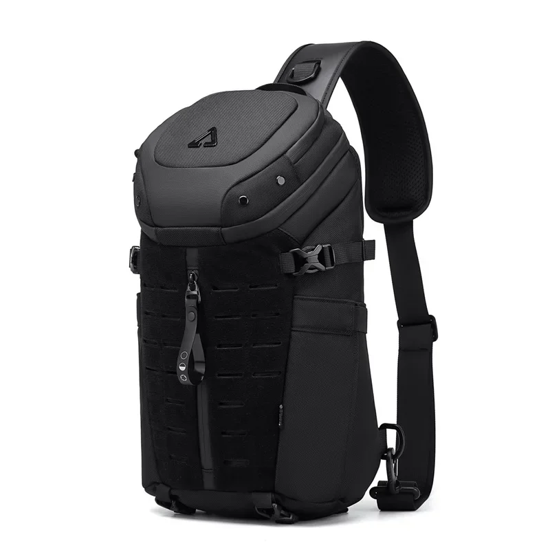 Men's chest bag sports waterproof crossbody bag men's exclusive multi-functional bag Men's crossbody bag advanced sense