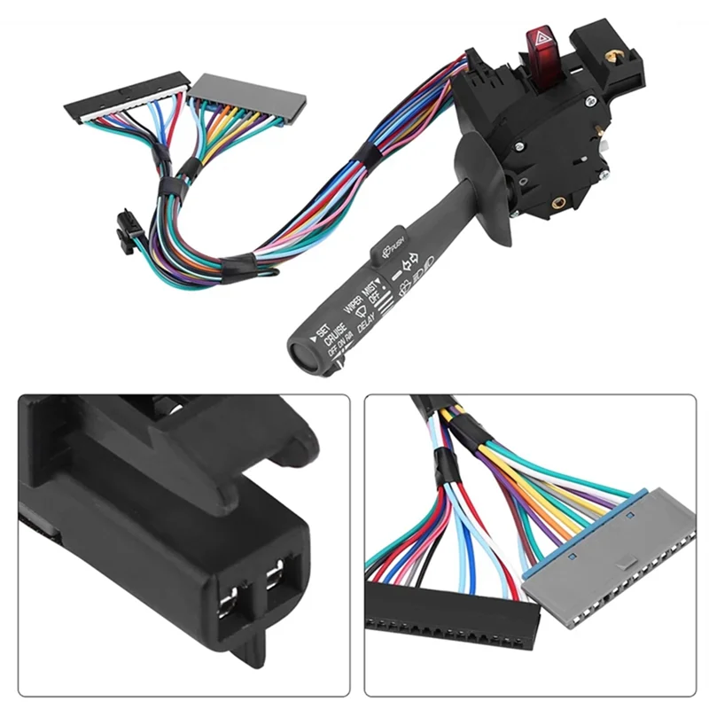 

Excellent-Turn Signal Switch Windshield Wiper Arm Turn Signal Lever Switch Parts For Chevy Tahoe Suburban Blazer GMC 26047330 26