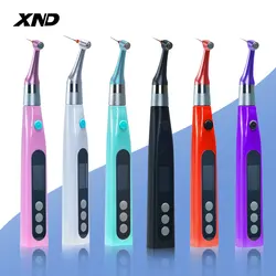 XND Dental Endo Motor 16:1 Reduction Contra Angle Endodontic Treatment Root Canal Therapy Colorful Wireless Dental Equipment