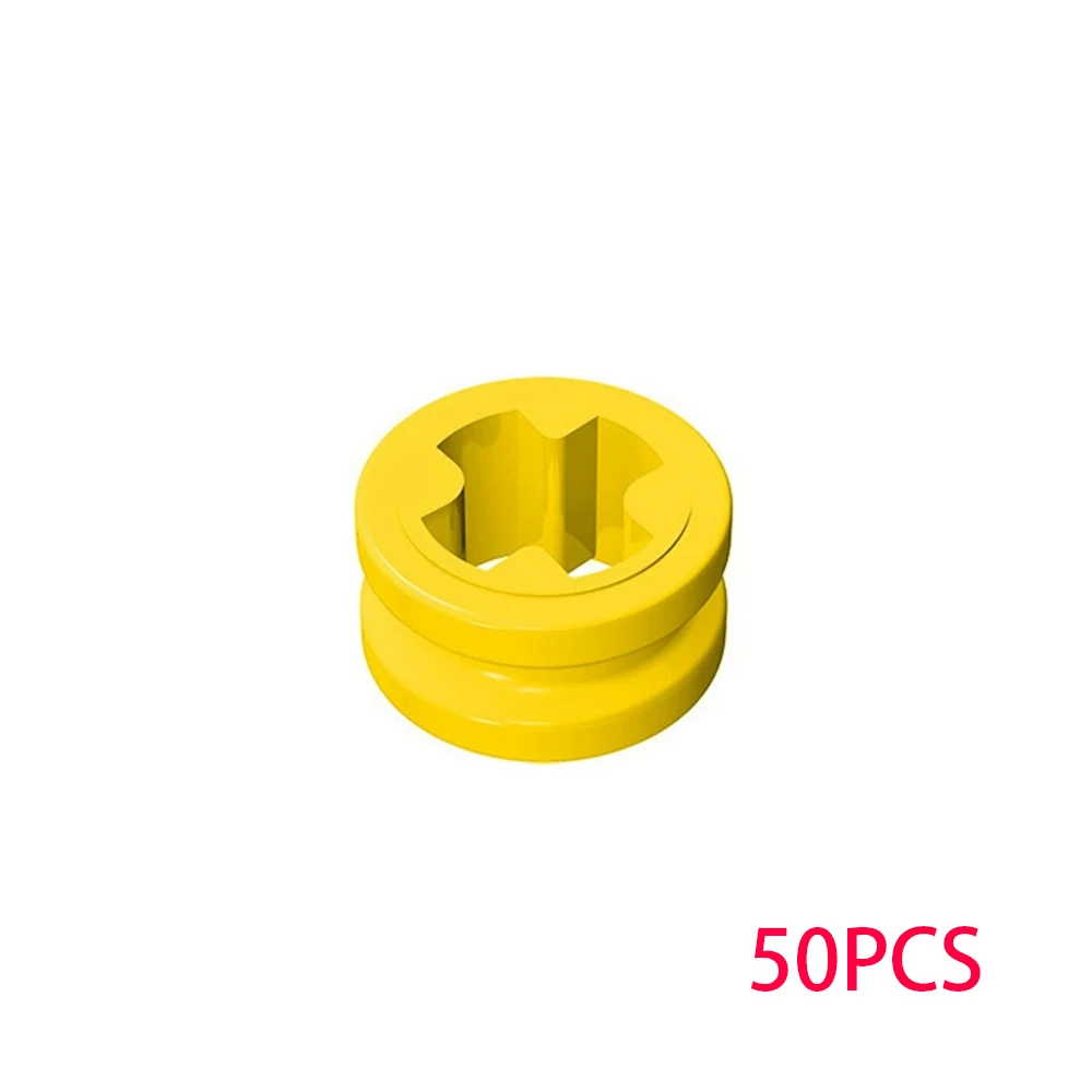 50PCS/100PCS 32123 1/2 Cross Bushing Technology Building Blocks Parts Axle Bush Assembles MOC Bricks DIY Toys Accessory