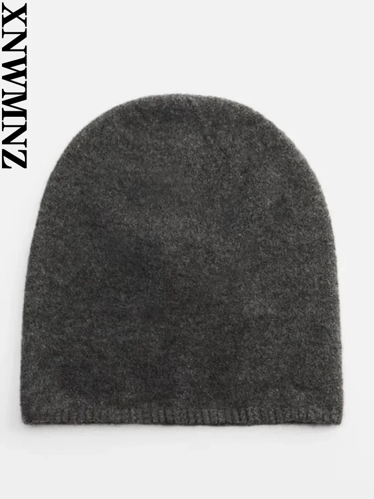 XNWMNZ-gorro de punto para mujer, moda Retro, informal, versátil, cálido, 2023