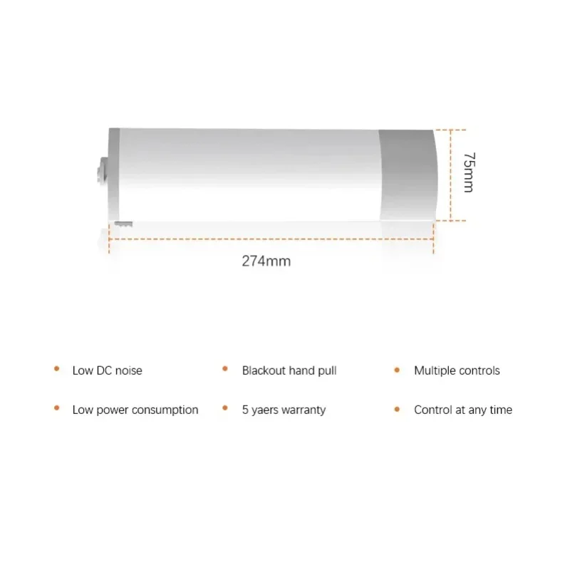 

Hot sales Home Smart Control Motorized Curtain Mechanism Aluminum Track Motorized Curtain Motor