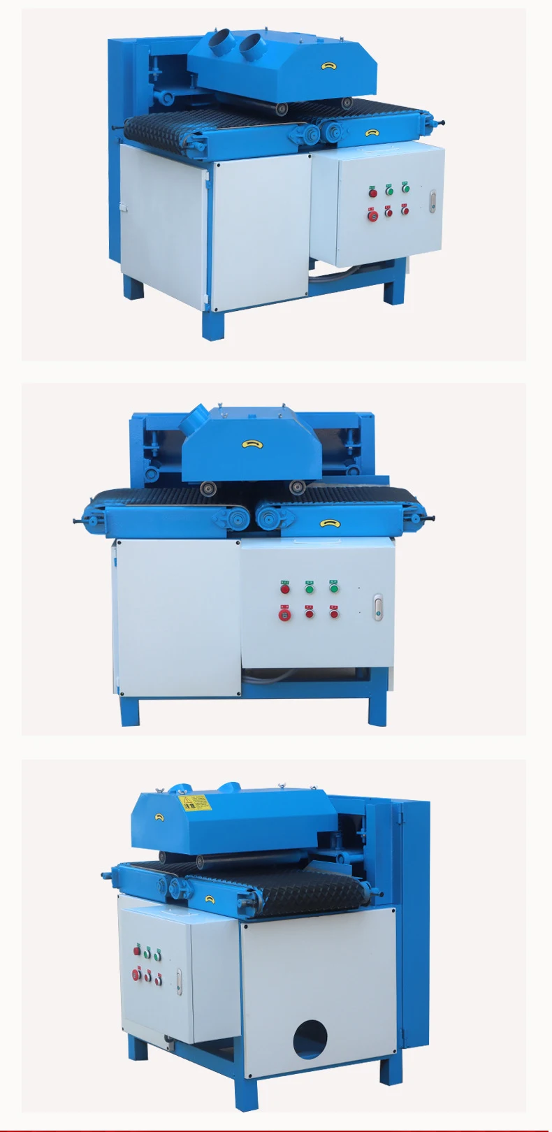 Woodworking Horizontal Multiple Wood Electric Multi-blade Saw square Wood Multi Blade Rip Saw Wood Cutting Machine 1300