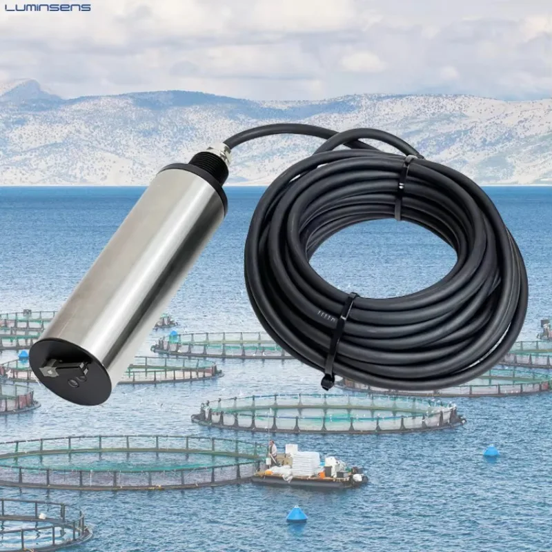 LMS-TUR100 Self-cleaning Brush Factory 316L Steel Waste Water Quality Testing Turbidity Meter Probe Optical Turbidity TUR Sensor