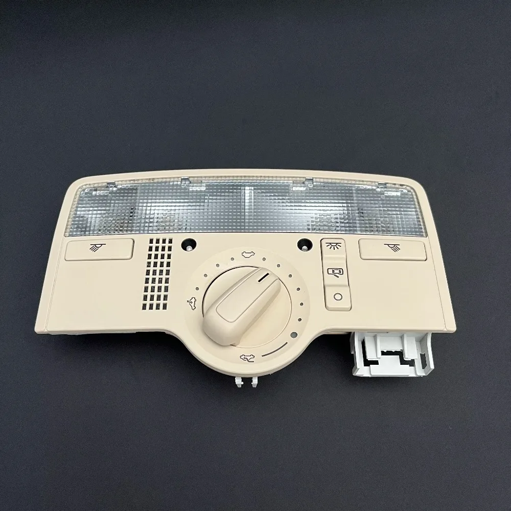 Beige Dome Reading Lamp with Sunroof Switch Knob Ceiling Light Skylight for VW Passat B5 3BD 947 105 B 3BD 947 105B 3BD947105B