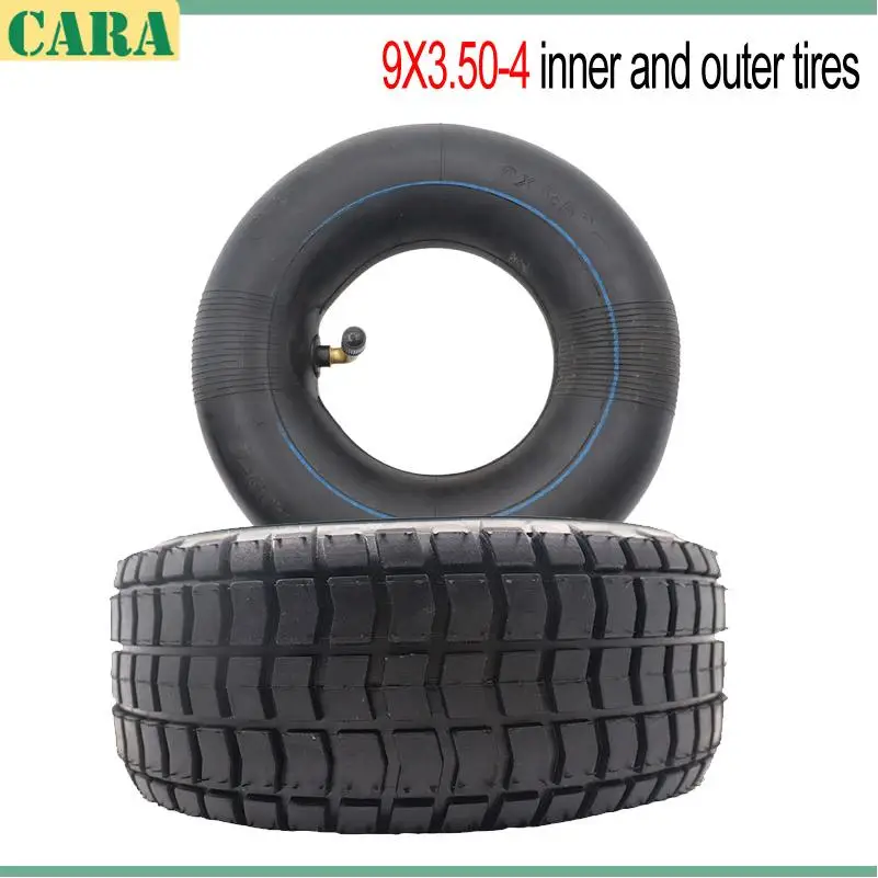 

9-дюймовая пневматическая шина 9x3,50-4 9x3,5-4 для электрического трехколесного велосипеда для пожилых людей, электрический Ecooter, 9-дюймовая шина
