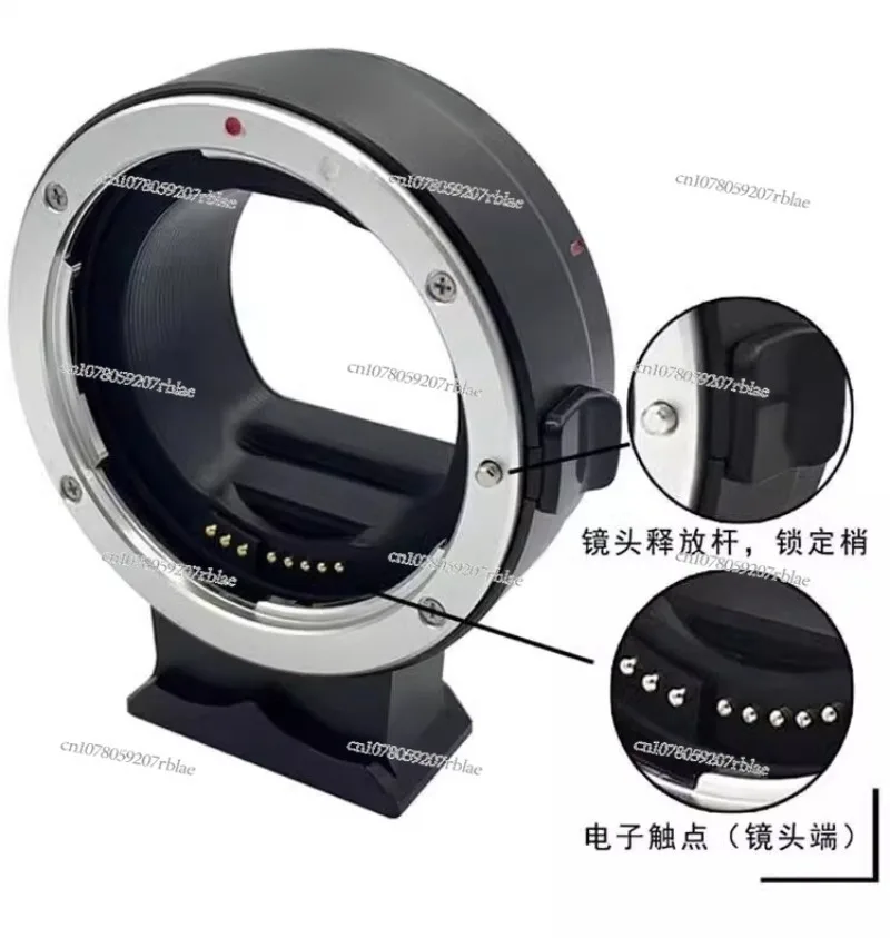 The adapter ring is suitable for Canon R50 R6 R10 R8 R6II micro camera connected to EF-S lens.