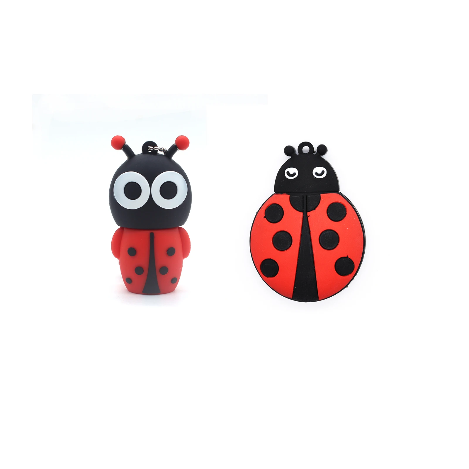 Флеш-накопитель с божьей коровкой, 32 ГБ, 64 ГБ, милые Мультяшные Usb-накопители, 128 ГБ, Usb-ключ, Usb-накопитель, 16 ГБ, 8 ГБ, Usb-накопители, подарки для студентов