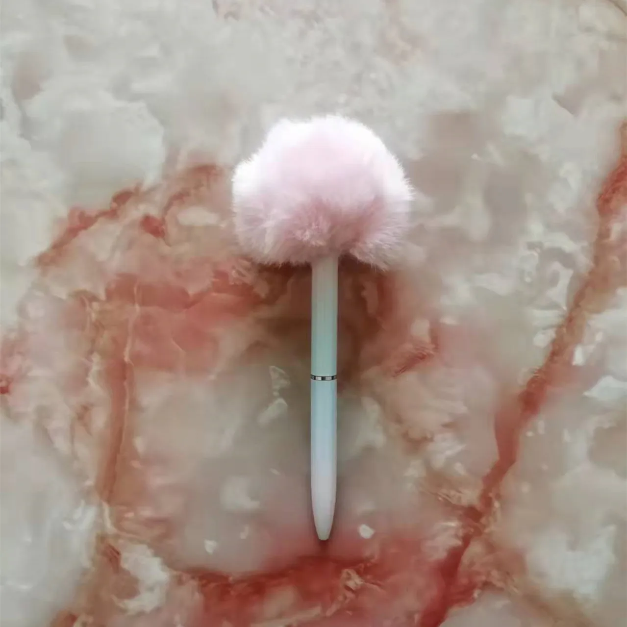 Stylo à bille Fluff, stylo document nickel é, 50 pièces