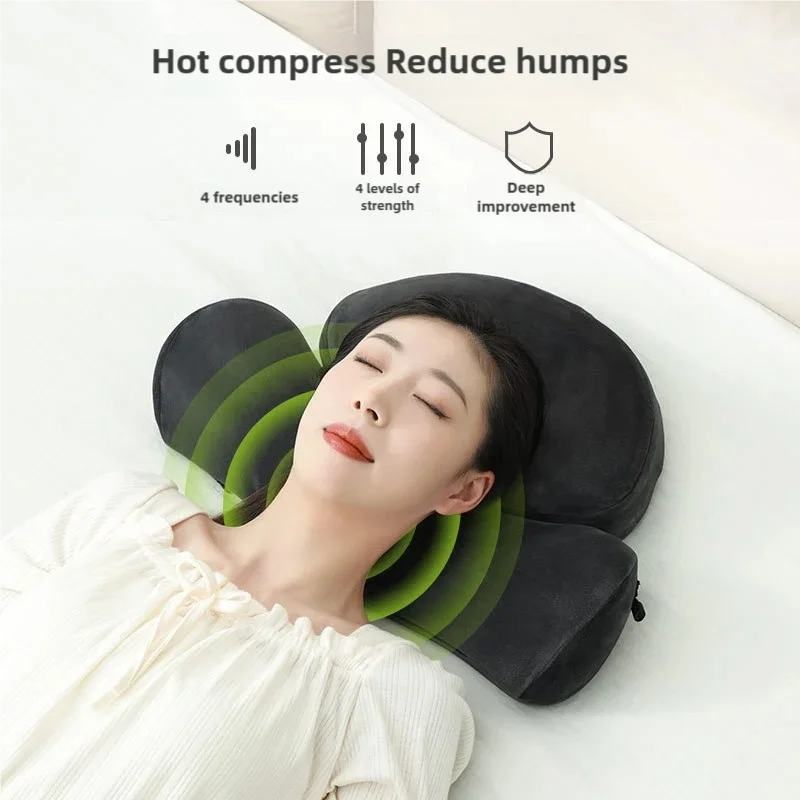 Cervical Pillow, Cervical Memory Cotton Pillow, Winter Heating Massage Neck Pillow, Sleep Pillow, Hot Compression Neck Pillow