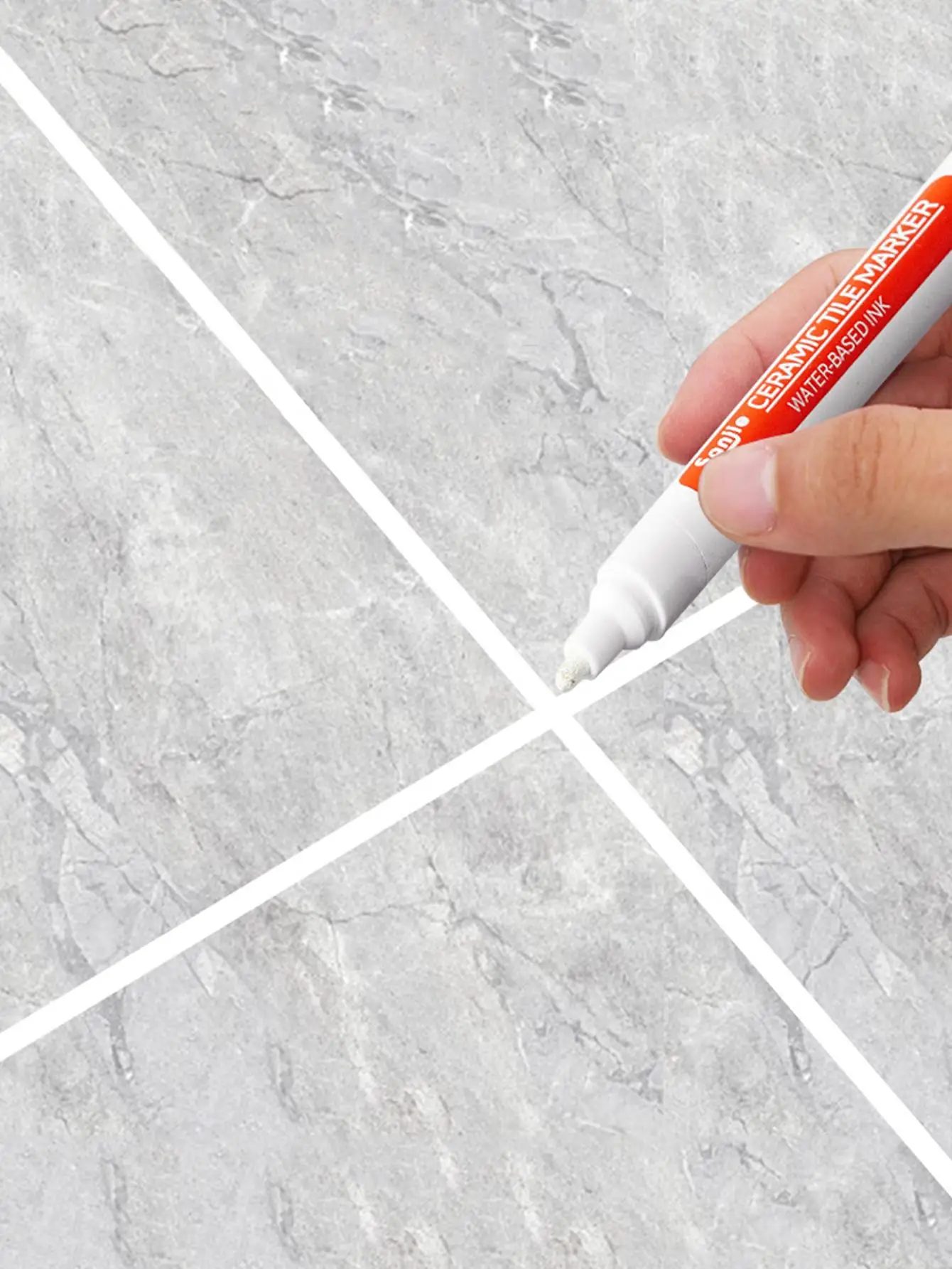 1PC   Ceramic tile bathroom wall floor tile gap color repair anti-mildew waterproof whiteboard color repair pen