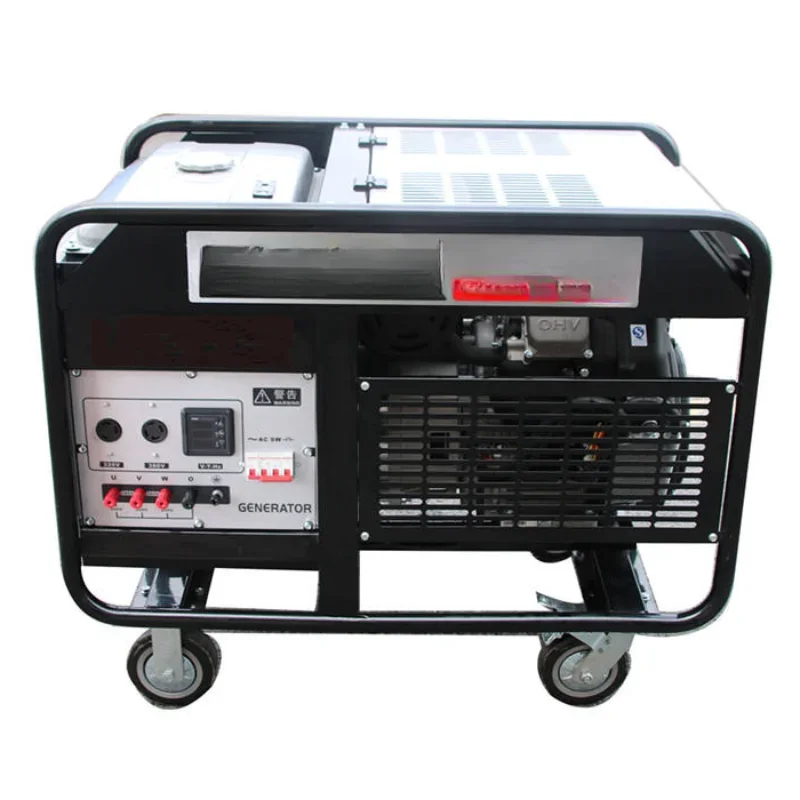 6kw Gasoline Generator Set 7kva Electric Single-Phase 220v/380v Gasoline Generator