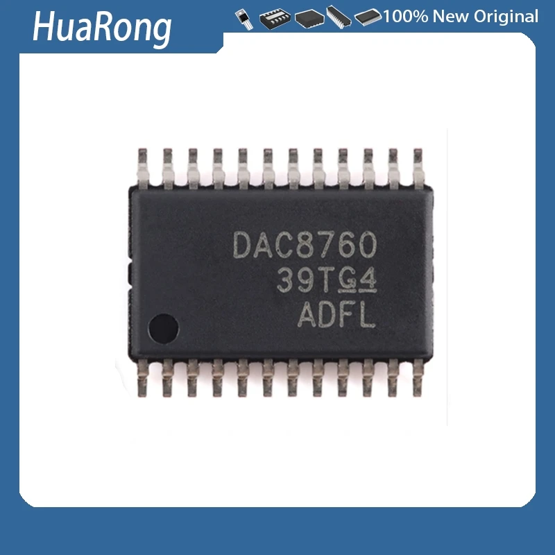2Pcs/Lot DAC8760IPWPR DAC8760