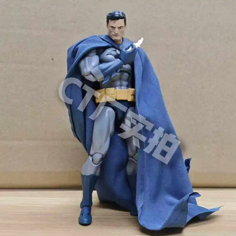 Ct Toys Batman Hush Blue Version Mafex 105 Bat Man Black Version Anime Action Figure Desk Collection Model Statue Gifts Toys - view 5