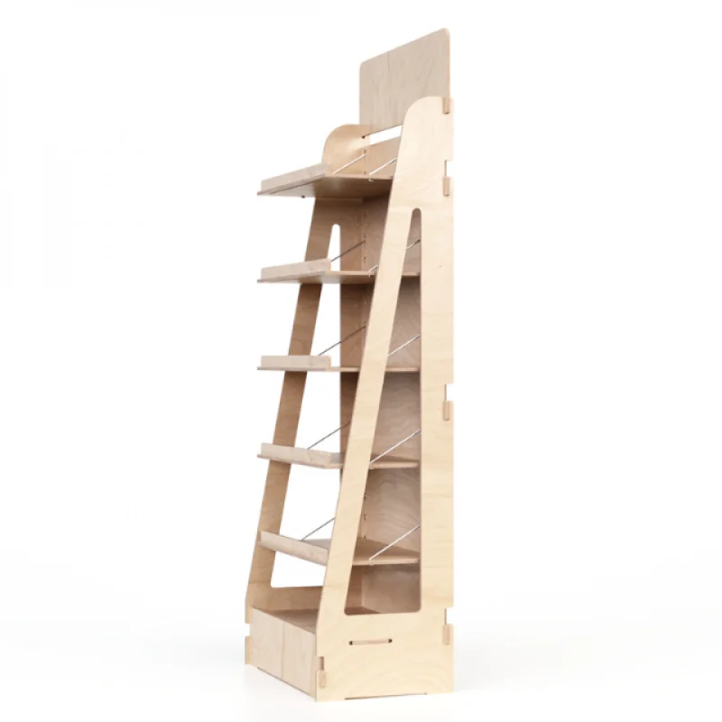 Custom. قابل للتعديل المحمولة 600 مللي متر تخصيص رف سوبر ماركت خشبي رفوف متعددة الاستخدامات فساتين خفيفة واجب بوتيك التي شيرت S